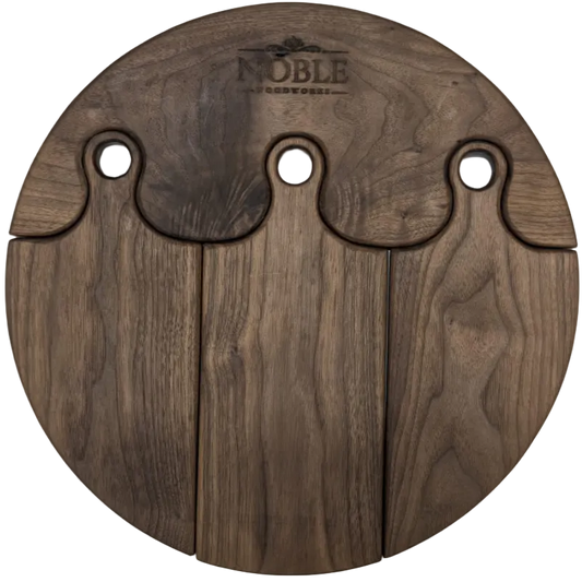Noble Circle Board - Walnoot